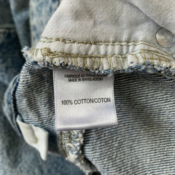 My Style Long Denim Jean Skirt Front Slit Coastal Cowgirl Western Minimalist - Picture 8 of 10